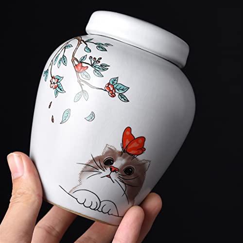 SCZMBLTLNV Urne Für Haustiere Pet Urn for Dogs Cats Ashes Keepsake Memorial Box Funeral Set Burial Urns for Cremated Remains Ash Vial Adult Funeral Urn Pet Cat and Dog Urn 18734 von SCZMBLTLNV