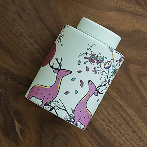 SCZMBLTLNV Urne Für Haustiere Pet Urn for Dogs Cats Ashes Keepsake Memorial Box Funeral Set Burial Urns for Cremated Remains Ash Vial Adult Funeral Urn Pet Cat and Dog Urn 40523(F) von SCZMBLTLNV