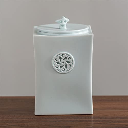 SCZMBLTLNV Urne Für Haustiere Pet Urn for Dogs Cats Ashes Keepsake Memorial Box Funeral Set Burial Urns for Cremated Remains Ash Vial Adult Funeral Urn Pet Cat and Dog Urn 68884(Blue,M) von SCZMBLTLNV