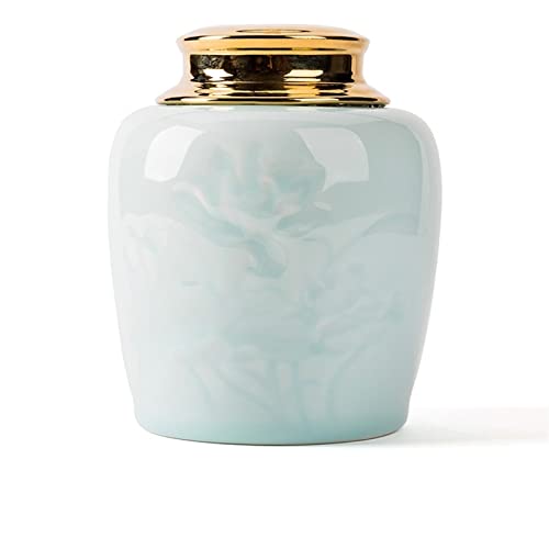 SCZMBLTLNV Urne Für Haustiere Pet Urn for Dogs Cats Ashes Keepsake Memorial Box Funeral Set Burial Urns for Cremated Remains Ash Vial Adult Funeral Urn Pet Cat and Dog Urn 69326(D) von SCZMBLTLNV