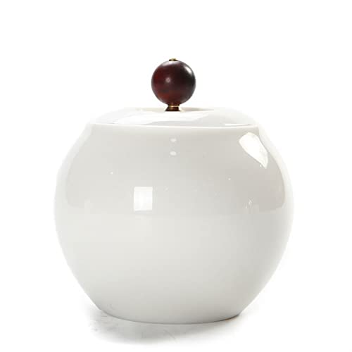 SCZMBLTLNV Urne Für Haustiere Suet Jade Pottery Und Porzellan White Ashes Cat Dog Rabbit Verwenden Sie Für Alle Arten Von Haustier Souvenir Urnen(2) von SCZMBLTLNV