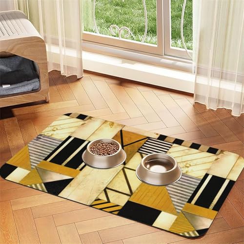 Rustikale Futtermatte aus Holz für Hunde und Katzen, saugfähige Leder-Tischdecke, 60 x 40 cm, Katze und Hund Rustikale Futtermatte aus Holz für Hunde und Katzen, saugfähige Leder-Tischdecke, 60 x 40 cm, Katze und Hund von SDEGTHO