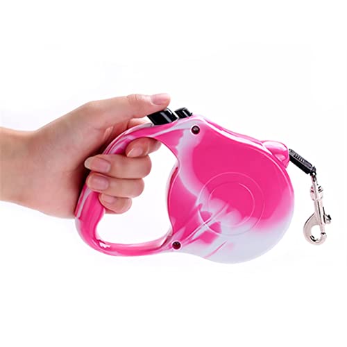 Einziehbare Leine, Einziehbare Hundeleine, kostenlos, strapazierfähig, 360 °, kostenlose automatische einziehbare for Haustiere(2,3M) von SDGBCXD