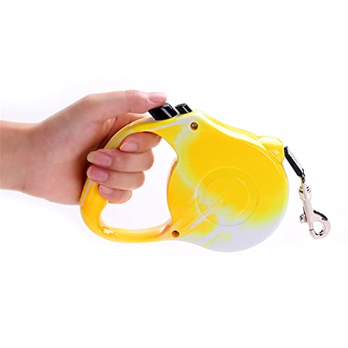 Einziehbare Leine, Einziehbare Hundeleine, kostenlos, strapazierfähig, 360 °, kostenlose automatische einziehbare for Haustiere(3,5M) von SDGBCXD