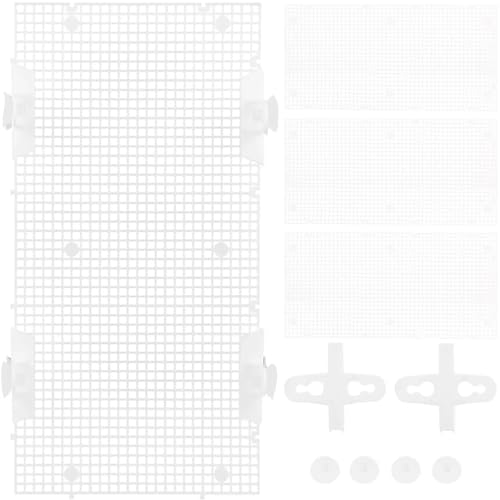 SDIUAKBV Fisch Tank Teiler 4 Pcs Fisch Tank Teiler Boden Gitter for Betta Kunststoff Aquarium Tablett Platte Isolation SDIUAKBV Fisch Tank Teiler 4 Pcs Fisch Tank Teiler Boden Gitter for Betta Kunststoff Aquarium Tablett Platte Isolation von SDIUAKBV