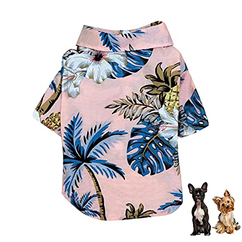 Hundebekleidung für Haustiere Hunde-Shirts Kleidung,Sommer-Strand-Kleidung Weste,Kleiner großer Hund Bequemes, leicht zu tragendes Gehen (Color : C, Größe : XS) von SDLSH