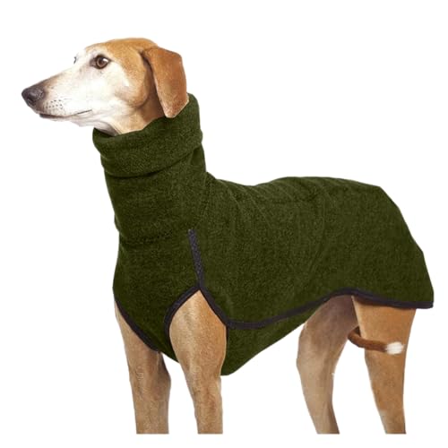 SDLSH Hundebekleidung für Haustiere Haustierkleidung, mittlerer und großer Hundemantel, geeignet für große Hunde Bequemes, leicht zu tragendes Gehen (Color : Green, Größe : 4XL) von SDLSH