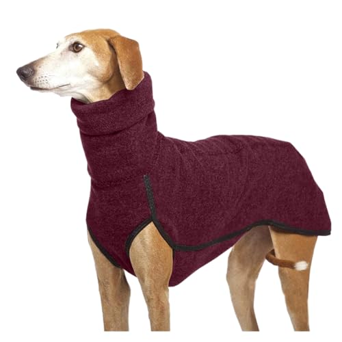 SDLSH Hundebekleidung für Haustiere Haustierkleidung, mittlerer und großer Hundemantel, geeignet für große Hunde Bequemes, leicht zu tragendes Gehen (Color : Wine Red, Größe : 3XL) von SDLSH