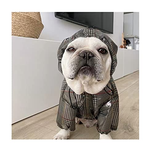 SDLSH Hundebekleidung für Haustiere Regenmantel,Haustierhund-haltbare Regenmantel-Kleidung,Outdoor-Jacke für kleine mittelgroße Hunde Bequemes, leicht zu tragendes Gehen (Größe : L) von SDLSH