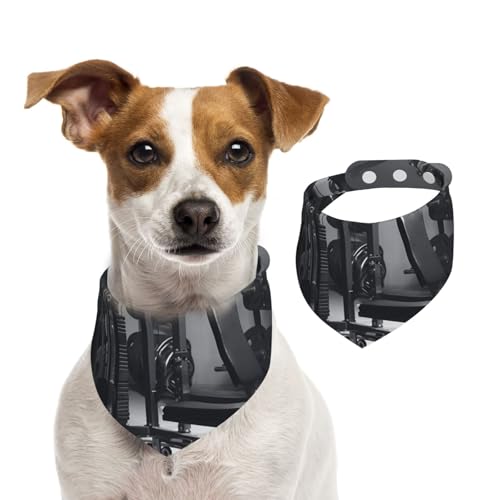 Hunde-Bandana, Fitnessgerät, Haustier-Schal, verstellbar, waschbar, doppelseitig, Haustier-Halstuch, Baumwolle, Dreieck-Lätzchen, Hunde-Schals, Katzenschals für Welpen, Kostüm, Zubehör, Größe M Hunde-Bandana, Fitnessgerät, Haustier-Schal, verstellbar, waschbar, doppelseitig, Haustier-Halstuch, Baumwolle, Dreieck-Lätzchen, Hunde-Schals, Katzenschals für Welpen, Kostüm, Zubehör, Größe M von SDTYKHJ