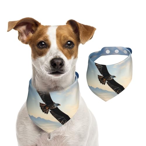 Hundehalstuch, Adlergebirge, Haustier-Schal, verstellbar, waschbar, doppelseitig, Haustier-Halstuch, Baumwolle, Dreieck-Lätzchen, Hunde-Schals, Katzenschals für Welpen, Kostüm-Zubehör, Größe S Hundehalstuch, Adlergebirge, Haustier-Schal, verstellbar, waschbar, doppelseitig, Haustier-Halstuch, Baumwolle, Dreieck-Lätzchen, Hunde-Schals, Katzenschals für Welpen, Kostüm-Zubehör, Größe S von SDTYKHJ
