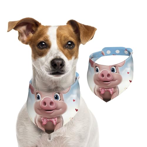 Hundehalstuch, Smilings, Haustier-Schal, verstellbar, waschbar, doppelseitig, Haustier-Halstuch, Baumwolle, Dreieck-Lätzchen, Hunde-Schals, Katzenschals für Welpen, Kostüm-Zubehör, klein Hundehalstuch, Smilings, Haustier-Schal, verstellbar, waschbar, doppelseitig, Haustier-Halstuch, Baumwolle, Dreieck-Lätzchen, Hunde-Schals, Katzenschals für Welpen, Kostüm-Zubehör, klein von SDTYKHJ