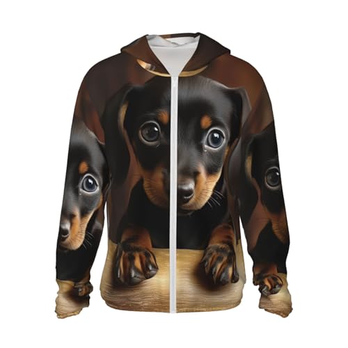 SDTYKHJ Herren UPF 50+ Sonnenschutz Hoodie Hund Dackel Langarm Sonnenhemden Full Zip Leichte Angeljacke Schwarz XXL SDTYKHJ Herren UPF 50+ Sonnenschutz Hoodie Hund Dackel Langarm Sonnenhemden Full Zip Leichte Angeljacke Schwarz XXL von SDTYKHJ