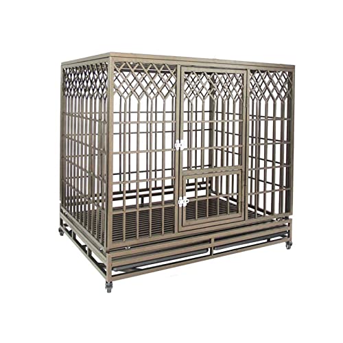 Hundekäfig/Hundekäfig, mittelgroß und groß, Golden Retriever, Alaska, Edelstahl, verzinkter Stahl, faltbar, für den Innenbereich, Größe M Hundekäfig/Hundekäfig, mittelgroß und groß, Golden Retriever, Alaska, Edelstahl, verzinkter Stahl, faltbar, für den Innenbereich, Größe M von SDVantage