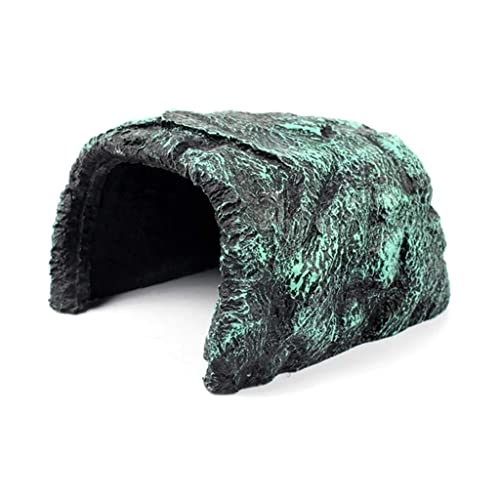 SDVantage Aquarium Versteck Amphibien Reptilien Höhle Box - Lebensraum Eckdekor Eidechse Schlange Schildkröte Versteck Box Zubehör Ornamente von SDVantage