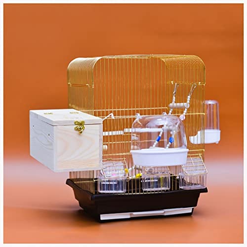 SDVantage Birdcages Vogelkäfige Tragbarer Vogelkäfig Vogelträger Multifunktionaler Vogelkäfig Rack Universal Vogelkäfig Vogelträger Atmungsaktiver Vogelkäfig Papagei Sittich Käfig A von SDVantage