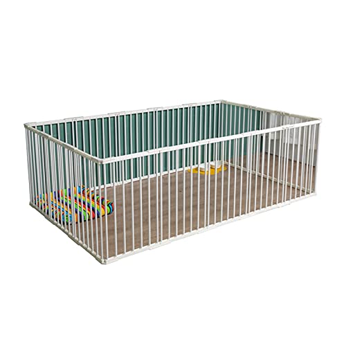 SDVantage Haustier-Laufstall Hundegehege Haustier-Laufstall Hundezaun Indoor Metallzaun Übungsstall Welpenspielhof Haustiergehege Tierzaun von SDVantage