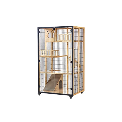 SDVantage Haustierhaus/Haustierkäfig Katzenvilla Home Großer Raum Katzenhaus Katzenhaus Indoor Katzenhaus Katzenhaus Katzenschrank Katzenkäfig Katzenhütte SDVantage Haustierhaus/Haustierkäfig Katzenvilla Home Großer Raum Katzenhaus Katzenhaus Indoor Katzenhaus Katzenhaus Katzenschrank Katzenkäfig Katzenhütte von SDVantage