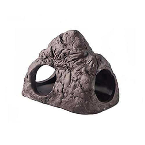 SDVantage Höhle Reptilienversteck Aquarium Landschaftsbau - Lebensraum Dekor Schildkröte Eidechse Fisch Versteck Reptilien Höhle Box Zubehör von SDVantage