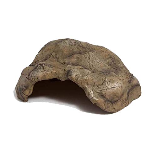 SDVantage Kleintierversteck für Amphibien, Aquarium, Reptilienbox, Versteck – Lebensraum, Eckdekoration, Eidechse, Schlange, Schildkröte, Versteck (29 x 19,5 x 12 cm) von SDVantage