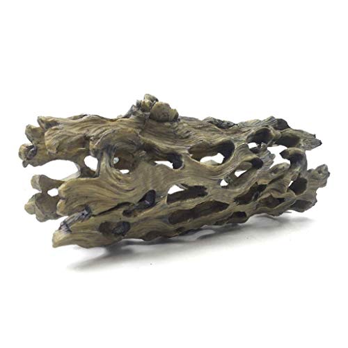SDVantage Rindenversteck für Amphibien, Aquarium, Reptilien-Höhle, Eckdekoration, Eidechse, Schlange, Schildkröte, Versteck, Zubehör, Ornamente (27 x 9 x 9 cm) von SDVantage