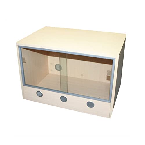 SDVantage Schildkrötenhaus aus künstlichem Holz, für Reptilien, Sicherheitsgefühl, hält warm, Belüftung, Haustierbox, transparentes Glas, Igel, Hamster, Eidechse, Gecko, Lebensraum SDVantage Schildkrötenhaus aus künstlichem Holz, für Reptilien, Sicherheitsgefühl, hält warm, Belüftung, Haustierbox, transparentes Glas, Igel, Hamster, Eidechse, Gecko, Lebensraum von SDVantage