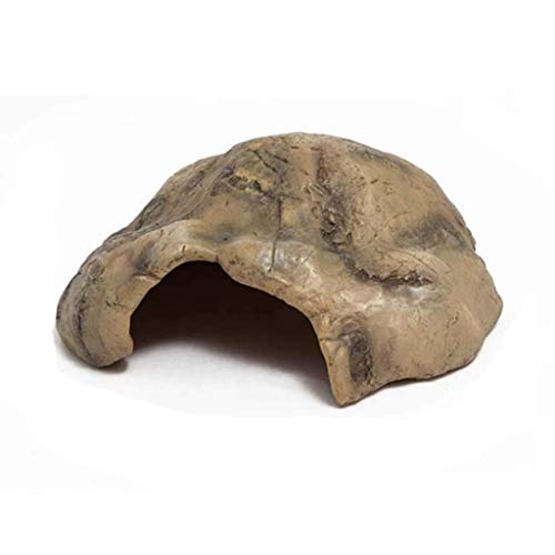 SDVantage Versteck für Kleintiere, Amphibien-Aquarium, Reptilien-Box, Versteck – Lebensraum, Eckdekoration, Eidechse, Schlange, Schildkröte, Versteck (21 x 15,5 x 9 cm) von SDVantage