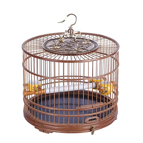 SDVantage Vogelkäfig, Schubladentyp: Vogelkäfig, Bambus-Vogelkäfig, Zizhu-Käfig, Bambuskäfig, runder Käfig, Vogelhaus, großer Vogelkäfig, Qn002 Gaze SDVantage Vogelkäfig, Schubladentyp: Vogelkäfig, Bambus-Vogelkäfig, Zizhu-Käfig, Bambuskäfig, runder Käfig, Vogelhaus, großer Vogelkäfig, Qn002 Gaze von SDVantage