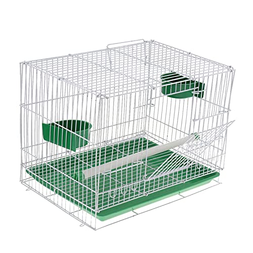 SDVantage Vogelkäfig/Vogelkäfig Groß Vogelkäfig mit Ständer Tablett Schalen für Papagei Ara Haustierhaus Vogelkäfig Papageien Voliere von SDVantage