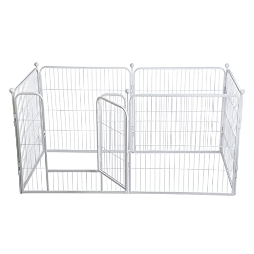 SDVantage Vogelkäfige, Vogelkäfig, Haustierzaunkäfig, faltbar, Käfig, Korb, Haustierbedarf, Isolationszaun, Weiß, 80 x 80 cm, Papageien-Sittichkäfig, A SDVantage Vogelkäfige, Vogelkäfig, Haustierzaunkäfig, faltbar, Käfig, Korb, Haustierbedarf, Isolationszaun, Weiß, 80 x 80 cm, Papageien-Sittichkäfig, A von SDVantage