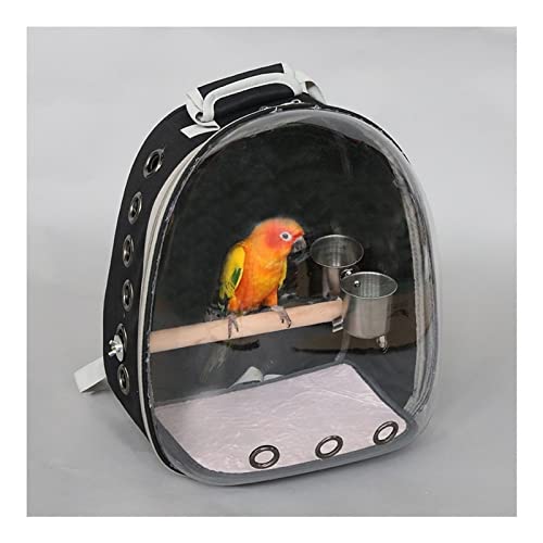 SDVantage Vogelkäfige Vogelkäfige Haustierrucksack Zuhause Reise Käfig Papagei Vogelkäfig Tragbare Vogelbox Papagei Kanarienvogel Taube Papagei Papagei Vogel Zuhause Tier Papagei Sittich Käfig A von SDVantage