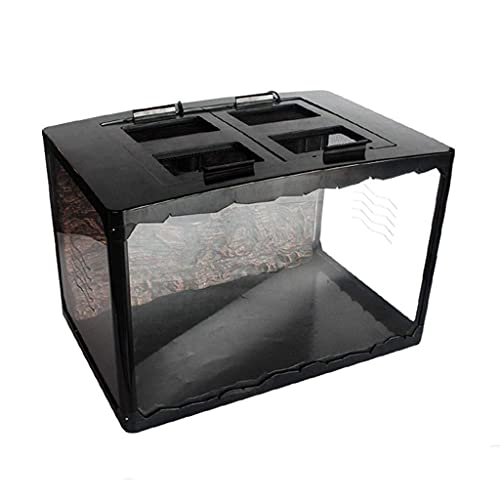 Sitzende Terrariumbox, Reptilien-Lebensraum – Schlange Eidechse Schildkröte Käfig Uhr Box Home Pet Shop Box Katze Hund Haustier Haus von SDVantage