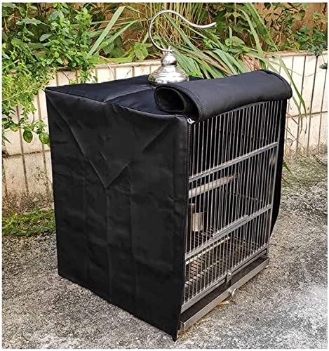 Vogelkäfig, Edelstahl, quadratisch, mit Haken, tragbarer Vogelkäfig für Zuhause, fliegender Vogelkäfig für kleine und mittelgroße Vögel, neuartiges Design, Abath Kleidung von SDVantage