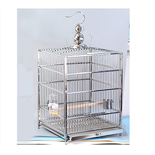 Vogelkäfig Vogelkäfig Groß Edelstahl Vogelkäfig Wellensittich Brutkäfig Schwarz Nymphensittiche Pfingstrose Papagei Quadratischer Käfig für Nymphensittiche, Finken Vogelkäfig D Vogelkäfig Vogelkäfig Groß Edelstahl Vogelkäfig Wellensittich Brutkäfig Schwarz Nymphensittiche Pfingstrose Papagei Quadratischer Käfig für Nymphensittiche, Finken Vogelkäfig D von SDVantage