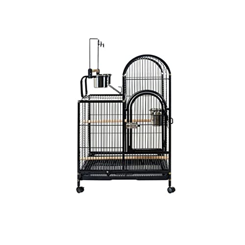 Vogelkäfige, modischer Papageienvogelkäfig, Tigerhaut, Basaltkäfig, großer Papageienzuchtkäfig für die Zucht von Herden, Vögeln, Papageien, Kanarienvögeln, Papageien, Sittiche, Käfig, A von SDVantage