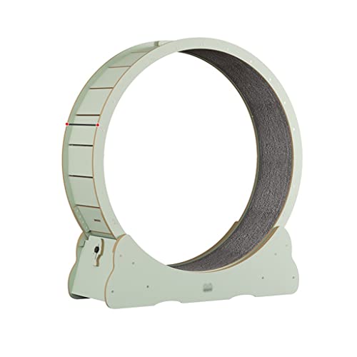 Holz-Katzenlaufrad for den Innenbereich, Laufrad for große, mittelgroße und kleine Haustierkatzen, extrem leises Laufhaustier, Katzenspielzeug, Katzenlaufband mit Verriegelung, Fitness-Gerät zur Gewic Holz-Katzenlaufrad for den Innenbereich, Laufrad for große, mittelgroße und kleine Haustierkatzen, extrem leises Laufhaustier, Katzenspielzeug, Katzenlaufband mit Verriegelung, Fitness-Gerät zur Gewic von SDYPET