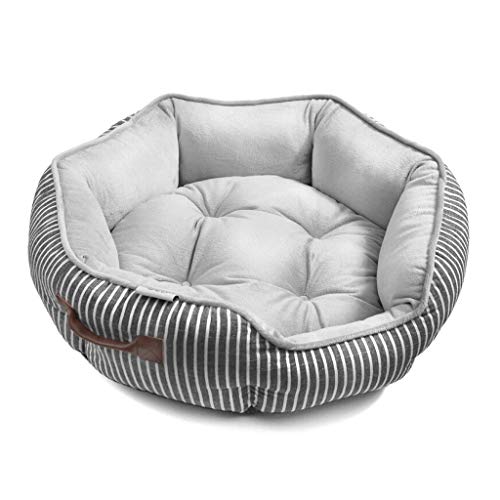 Haustiernest für Hunde und Hunde, Herbst- und Winterkleidung, Baumwolle, kleine und mittelgroße Hunde, 1,4 m, einfarbig, 80 x 80 x 15 cm Haustiernest für Hunde und Hunde, Herbst- und Winterkleidung, Baumwolle, kleine und mittelgroße Hunde, 1,4 m, einfarbig, 80 x 80 x 15 cm von SDdPulse
