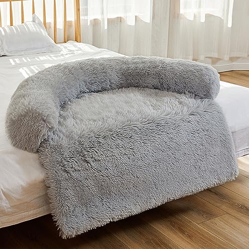 Haustiersofa, großes Hundebett, Plüsch-Hundematte, universell mit weichem Nackenkissen, Schlafsofa, maschinenwaschbar, menschliche Größe, Hundebett Haustiersofa, großes Hundebett, Plüsch-Hundematte, universell mit weichem Nackenkissen, Schlafsofa, maschinenwaschbar, menschliche Größe, Hundebett von SDdPulse
