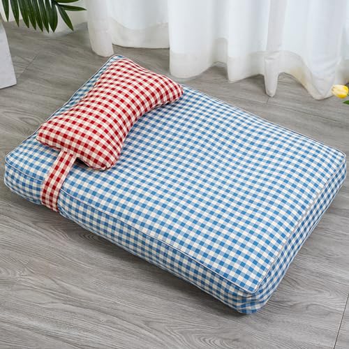 Hundebett-Matte für große Hunde, orthopädisches Hundebett für mittelgroße und große Hunde, mit rutschfester Unterseite und Kissen, D-M, F-S Hundebett-Matte für große Hunde, orthopädisches Hundebett für mittelgroße und große Hunde, mit rutschfester Unterseite und Kissen, D-M, F-S von SDdPulse