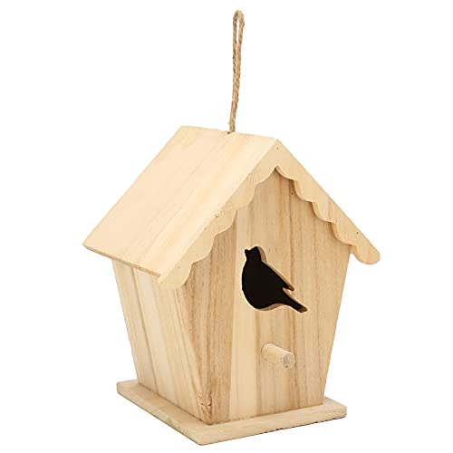 Holz-Vogelhaus, Unvollendet, DIY-Vogelhaus, Holz-Vogelhaus, Vogelhaus Zum Bemalen für die Vogelbeobachtung, Holzrahmen für Finken und Singvögel von SEAFRONT