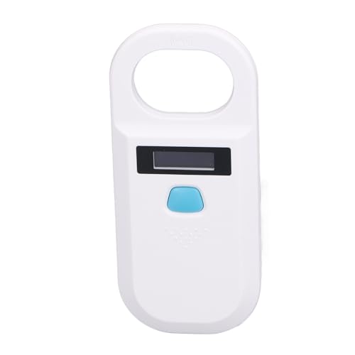 SEAFRONT Mikrochip-Leser-Scanner, Wiederaufladbarer USB-Handheld-Tiermarkenleser, 134,2 kHz, 125 kHz, Haustiermarken-Scanner für Hunde, Katzen, Schweine von SEAFRONT
