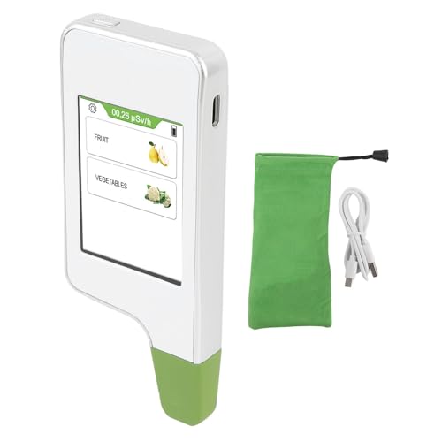 SEAFRONT Tragbarer Nitrat-Testerdetektor für Lebensmittelnitratgehaltsmesser USB C Ladung für Obst Gemüse Fleisch 0-9999mg Kg Bereiche von SEAFRONT