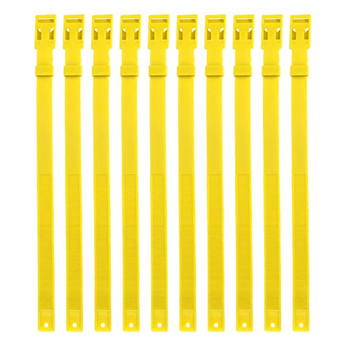 Ziegenkragen Einstellbare PU -Ziegenkragen, Schafkragen Viehstockkragen für Landwirtschaftliche Tierschafe, 10pcs Ziegenkragen für Gesundheitsüberwachung und Ernährungsisolation von SEAFRONT