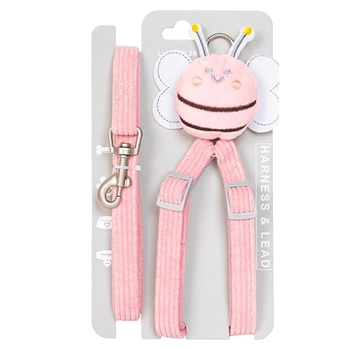 Halsband, Geschirr, Leine, verstellbar, Kordsamt, für Kätzchen, Hunde, Katzen, Haustiergeschirr Halsband, Geschirr, Leine, verstellbar, Kordsamt, für Kätzchen, Hunde, Katzen, Haustiergeschirr von SEAYACK
