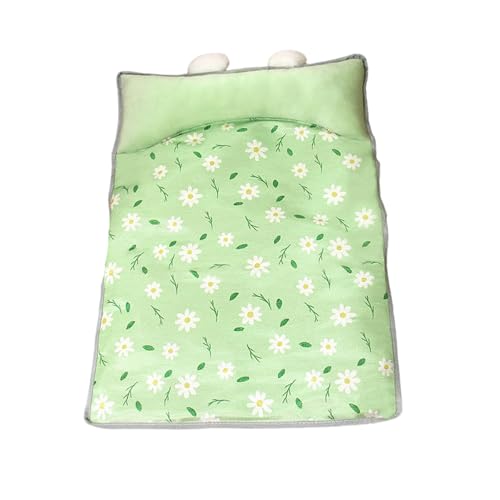 Kühlmatte für kleine Hunde und Katzen, weiches Eisseidengewebe, maschinenwaschbar, rutschfestes Design, Bett für kleine Hunde von SEAYACK