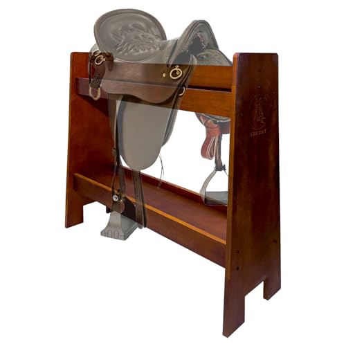 Sattelständer und Ständer aus Holz – Pferde-Zaumzeug-Organizer für englische und westliche Sättel – zeigt Ihre wertvollen Trophäensättel elegant zu Hause – für Pferdeliebhaber und Reitbegeisterte Sattelständer und Ständer aus Holz – Pferde-Zaumzeug-Organizer für englische und westliche Sättel – zeigt Ihre wertvollen Trophäensättel elegant zu Hause – für Pferdeliebhaber und Reitbegeisterte von SECOAT