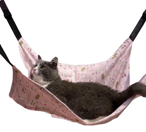 SECOFE Hängematte Käfig Katzenhängematte, Haustierkäfig-Hängematte,Empfohlen für Haustiere unter 9 kg, Geeignet für Katzen, Hunde, Kaninchen, Hamster usw, 46 * 37cm SECOFE Hängematte Käfig Katzenhängematte, Haustierkäfig-Hängematte,Empfohlen für Haustiere unter 9 kg, Geeignet für Katzen, Hunde, Kaninchen, Hamster usw, 46 * 37cm von HFYMXNB