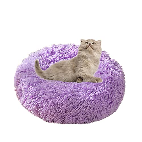 Beruhigendes Katzenbett Haustiernest Angstlinderung Haustierbett Weiches Kuscheltier Donut Hundebett Plüsch Schlafbett für mittelgroße und kleine Innenräume Katzen Selbstwärmend Welpe Anti-Rutsch Beruhigendes Katzenbett Haustiernest Angstlinderung Haustierbett Weiches Kuscheltier Donut Hundebett Plüsch Schlafbett für mittelgroße und kleine Innenräume Katzen Selbstwärmend Welpe Anti-Rutsch von SEDOXX