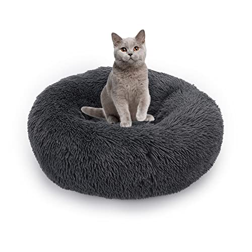 Dickes Katzenbett Donut Kitty Bett Rundes Haustierbett Plüsch Kuscheltier Zwinger Welpe Sofa Katzennest Flauschig Mittlere Kleine Hunde für Indoor Katzen Verbesserung des Schlafes Dickes Katzenbett Donut Kitty Bett Rundes Haustierbett Plüsch Kuscheltier Zwinger Welpe Sofa Katzennest Flauschig Mittlere Kleine Hunde für Indoor Katzen Verbesserung des Schlafes von SEDOXX