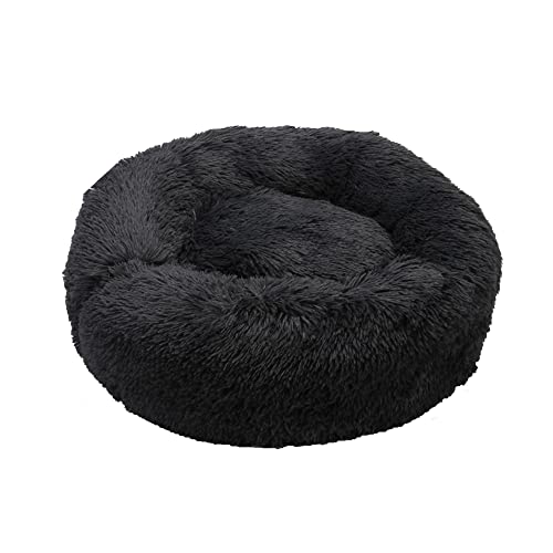 Donut Weiches Haustierbett für drinnen und draußen, Katzenbett, Hundebett, warmes Haustierkissen, beruhigendes Bett, selbstwärmendes Schlafbett, Welpen Kätzchen Schlafbett von SEDOXX